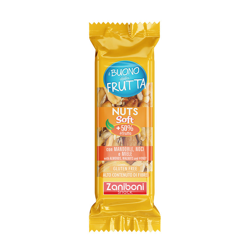 NUTS BARRETTE NOCI E MIELE Pz.20