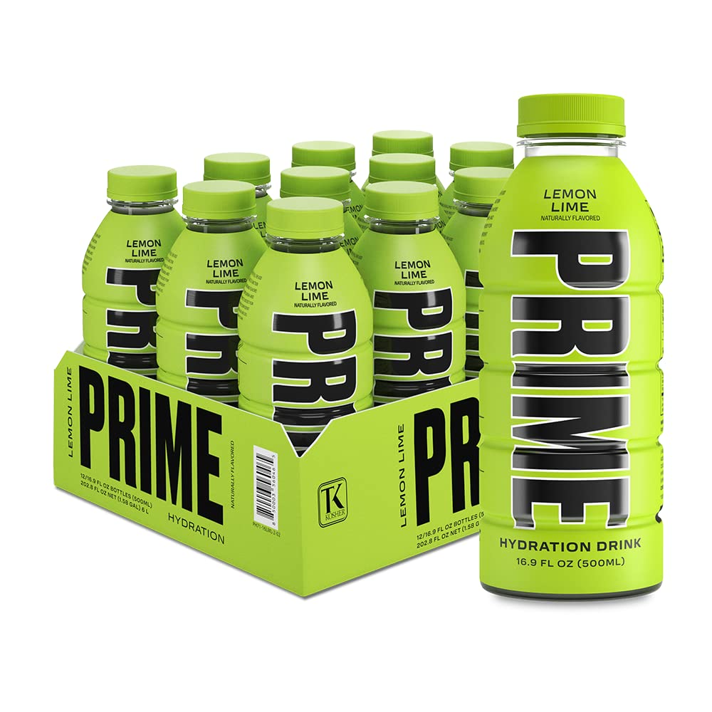 PRIME HYDRATION LEMON LIME 500ml