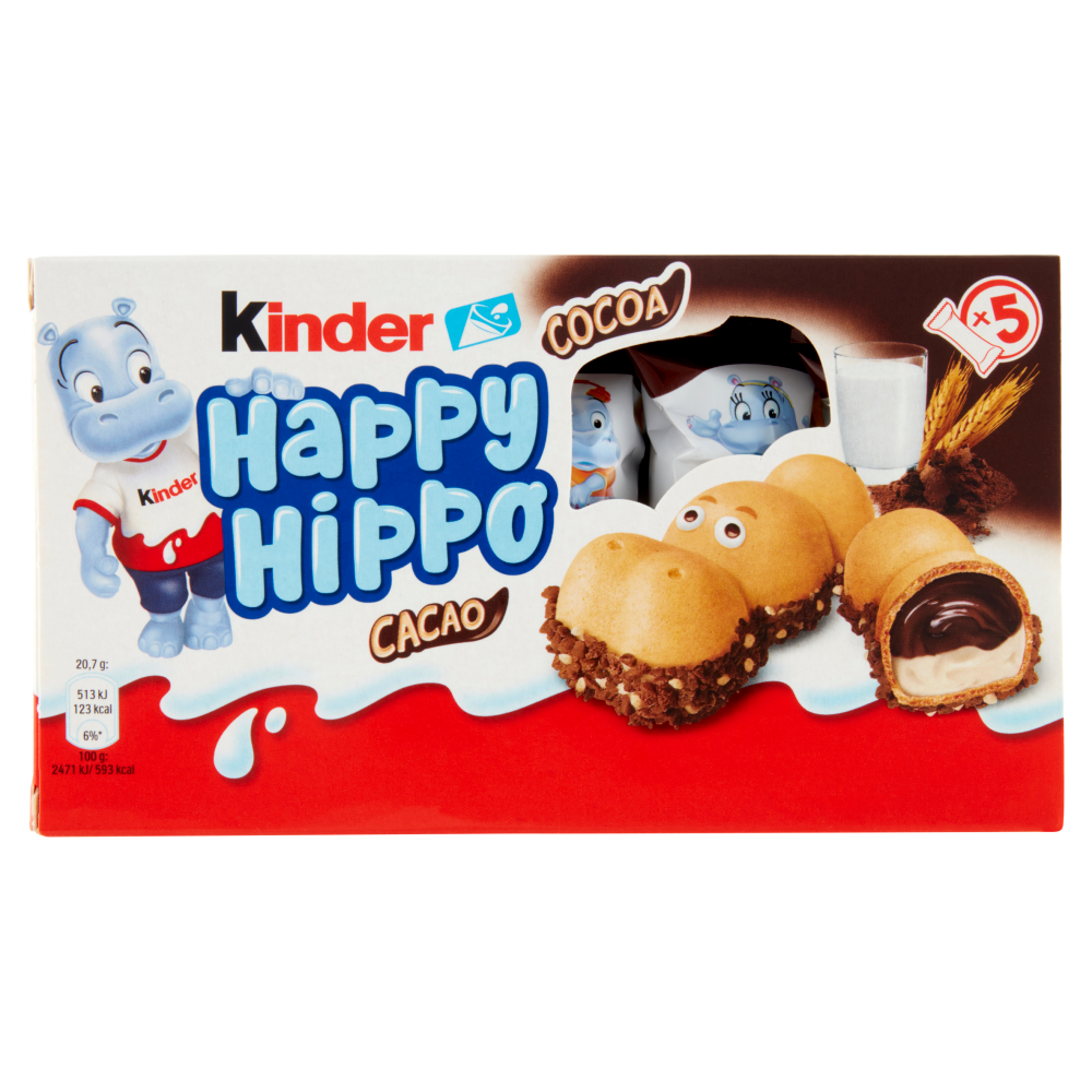 HAPPY HIPPO CACAO T.5 Pz.10