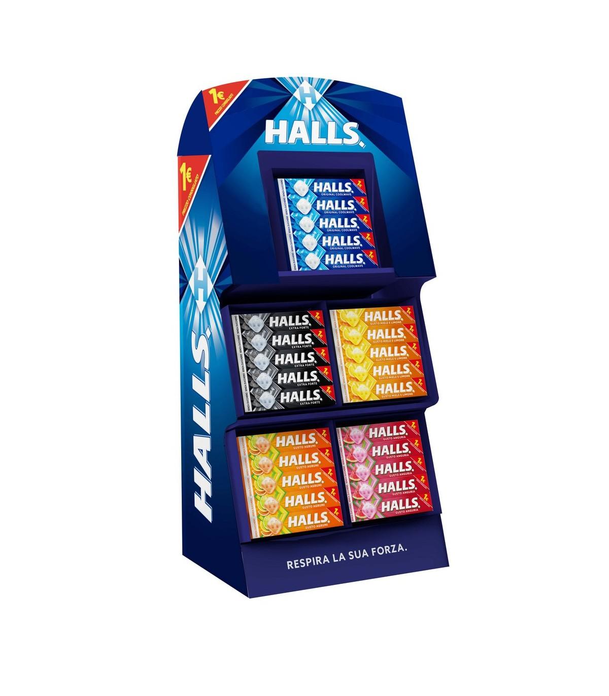 HALLS EXPO PRIMAVERA Pz.100 NUOVO PREZZO €1,30