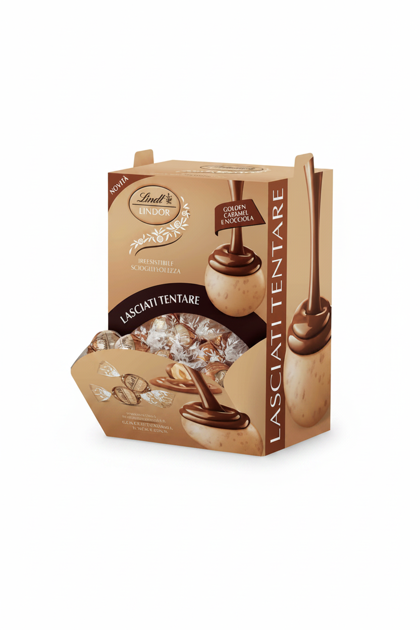 LINDOR MARSUPIO BOULES CARAMEL NOCCIOLA Kg.1,2 Pz.96 DAL 30/09/26