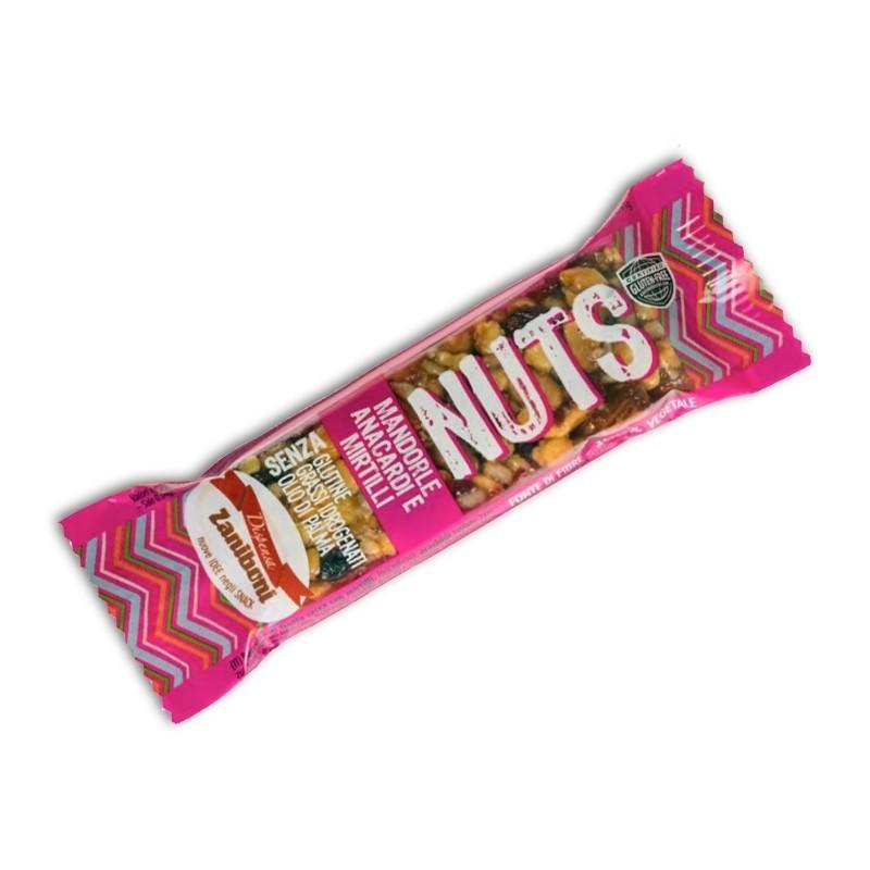 NUTS ANACARDI E MIRTILLI BARRETTE