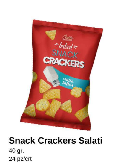 CRACKER SALATI Gr.40 Pz.24