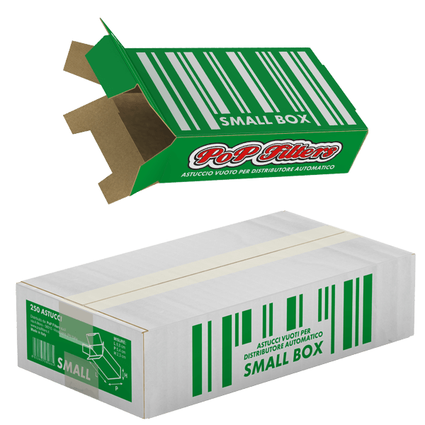 ASTUCCI VUOTI PER DISTRIBUTORE Pz.250
