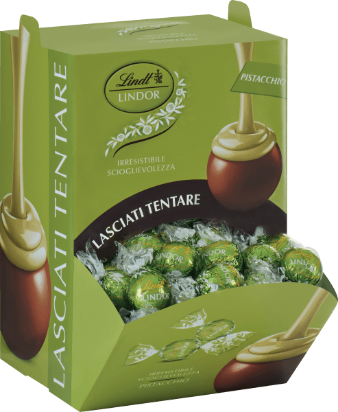 LINDOR MARSUPIO BOULES PISTACCHIO Kg.1,2 Pz.96