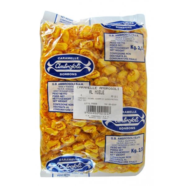 AMBROSOLI CARAMELLE AL MIELE 2,5Kg