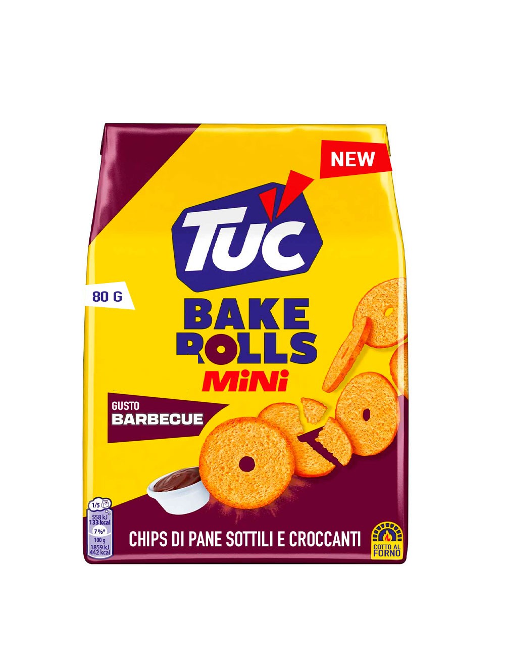 TUC BAKE ROLLS BBQ/PIZZA Gr80 Pz.10