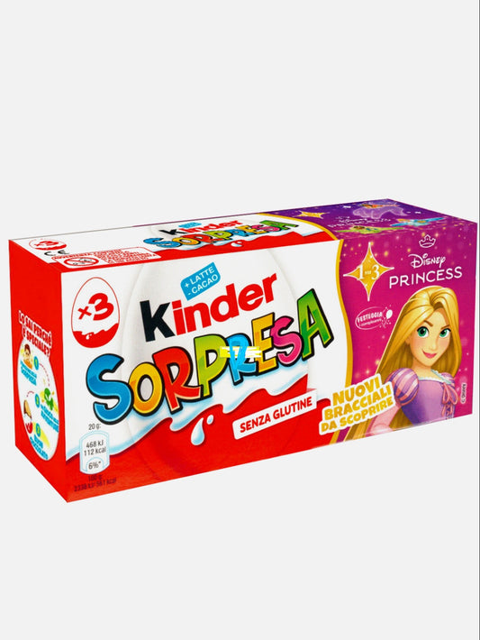 KINDER SORPRESA PRINCESS TRIS