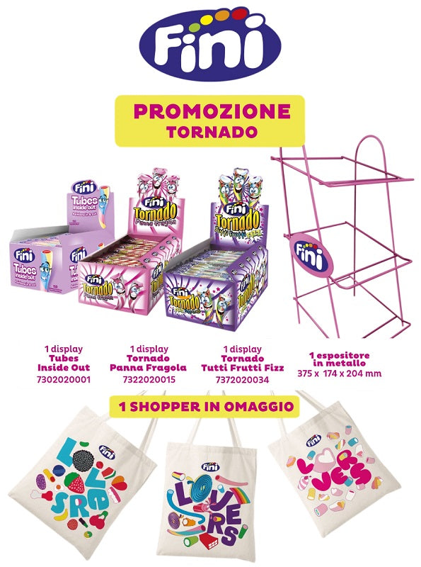 EXPO TORNADO FINI+SHOPPER OMAGGIO