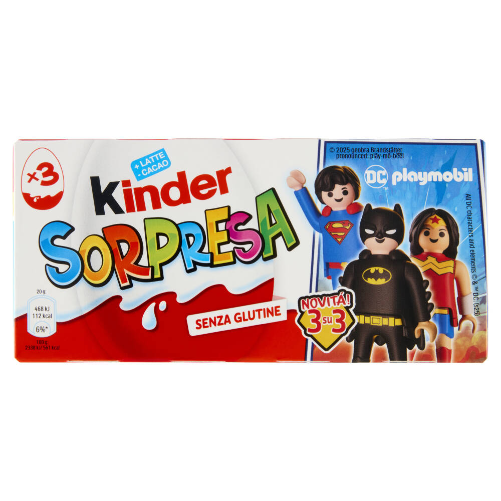 KINDER SORPRESA PLAYMOBIL TRIS