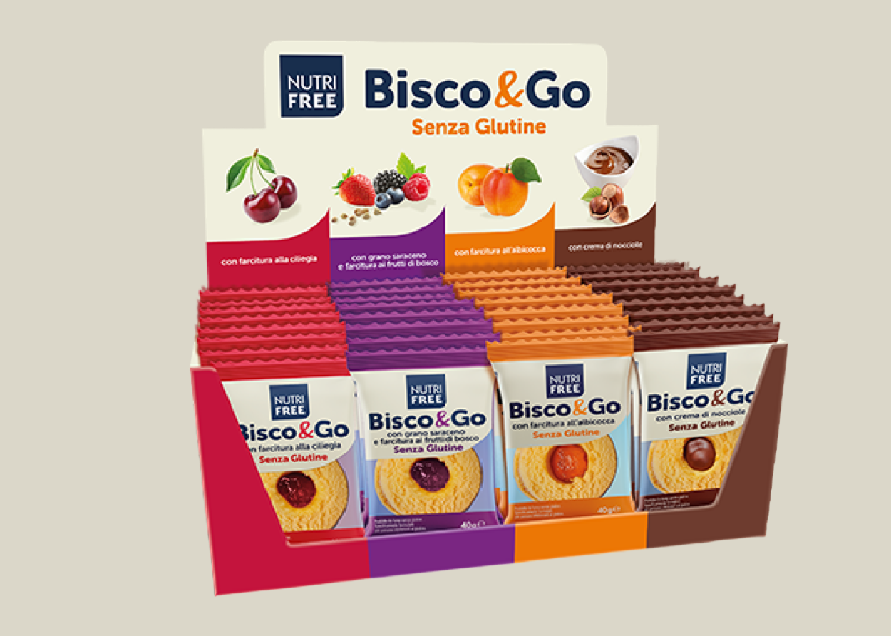 BISCO&GO SENZA GLUTINE E SENZA LATTOSIO Pz.32