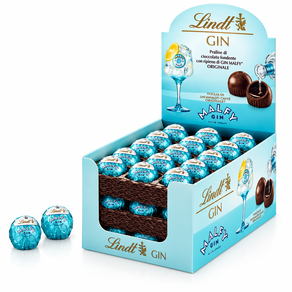 LINDT PRALINE GIN MALFY Pz.45