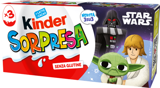 KINDER SORPRESA STAR WARS TRIS