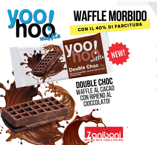 YOO-HOO WAFFLE DOPPIO CIOCCOLATO
