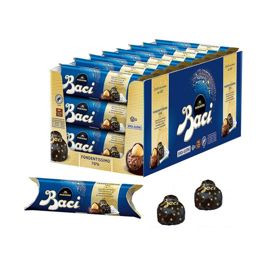 BACI TUBO 3PZ. FORMATO 1 FONDENTISSIMO