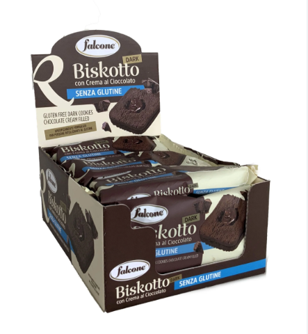 FALCONE BISKOTTO CIOCCOLATO SENZA GLUTINE Pz.12