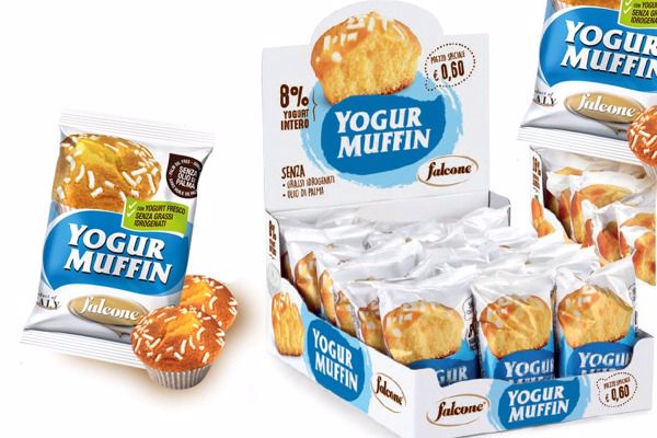 Falcone Muffin Allo Yogurt 18 Pz X 50 Gr