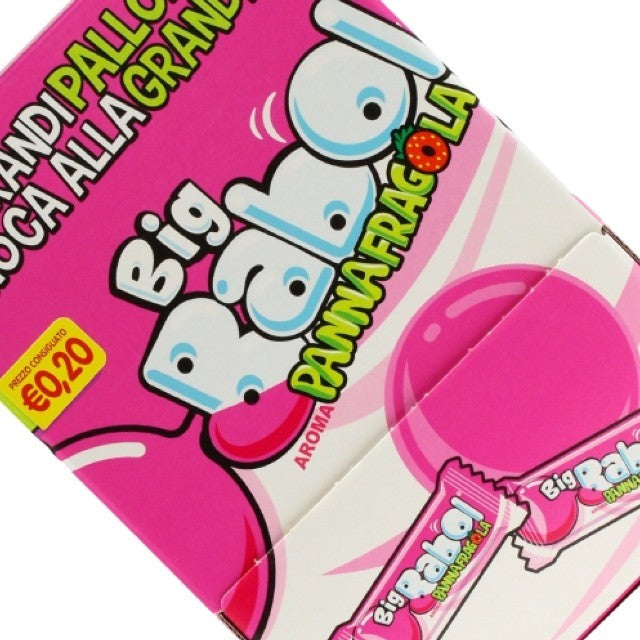 BIG BABOL MONO PANNA FRAGOLA